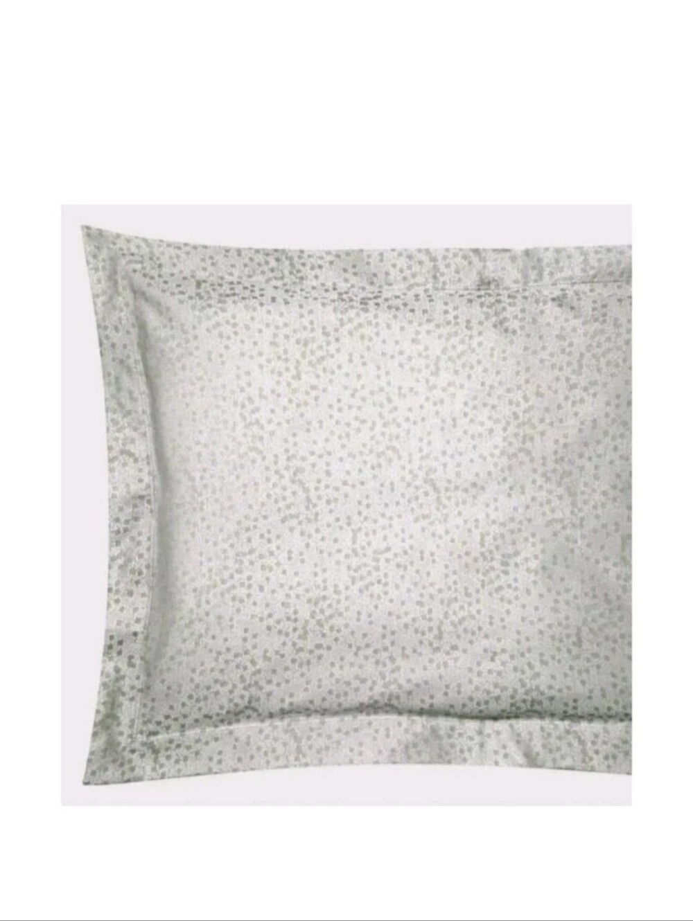 SFERRA Catella 2 Standard Ivory Long Staple Cotton Sateen Jacquard Shams